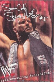 Steve Austin WWF Ice Cream Cut-out 2000 Good Humor PW Catalog