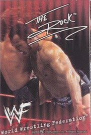 The Rock WWF Ice Cream Cut-out 2000 Good Humor PW Catalog