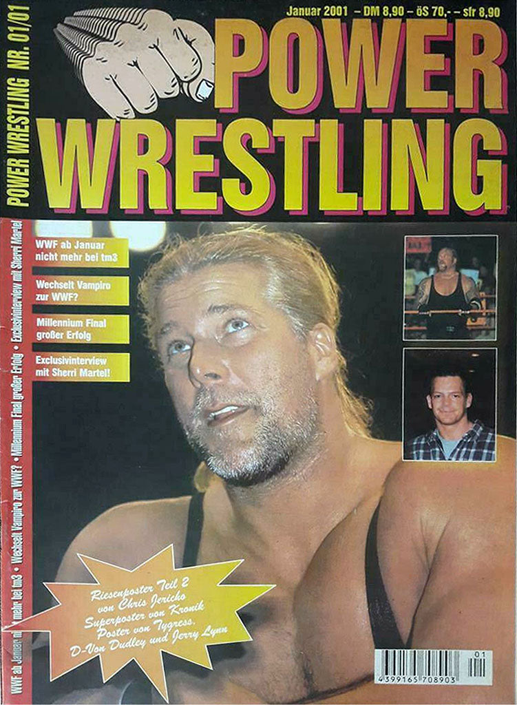 Power Wrestling Magazine January 2001 Magazine PWcatalog