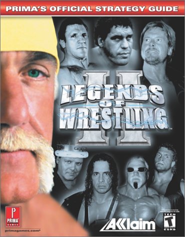 Prima Official Strategy Guide Legends of Wrestling 2 November 2002 magazine PWcatalog