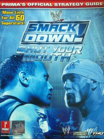 Prima Official Strategy Guide WWE Smackdown! Shut Your Mouth 2002 magazine PWcatalog