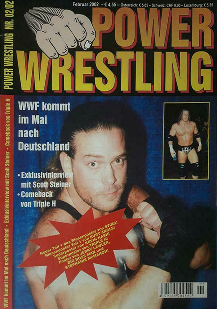 Power Wrestling Magazine February 2002 Magazine PWcatalog