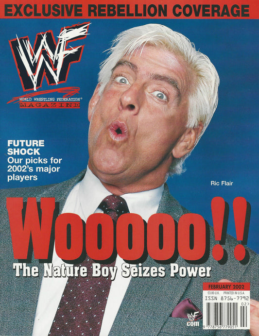 WWE Magazine February 2002 from The United Kingdom Magazine PWcatalog