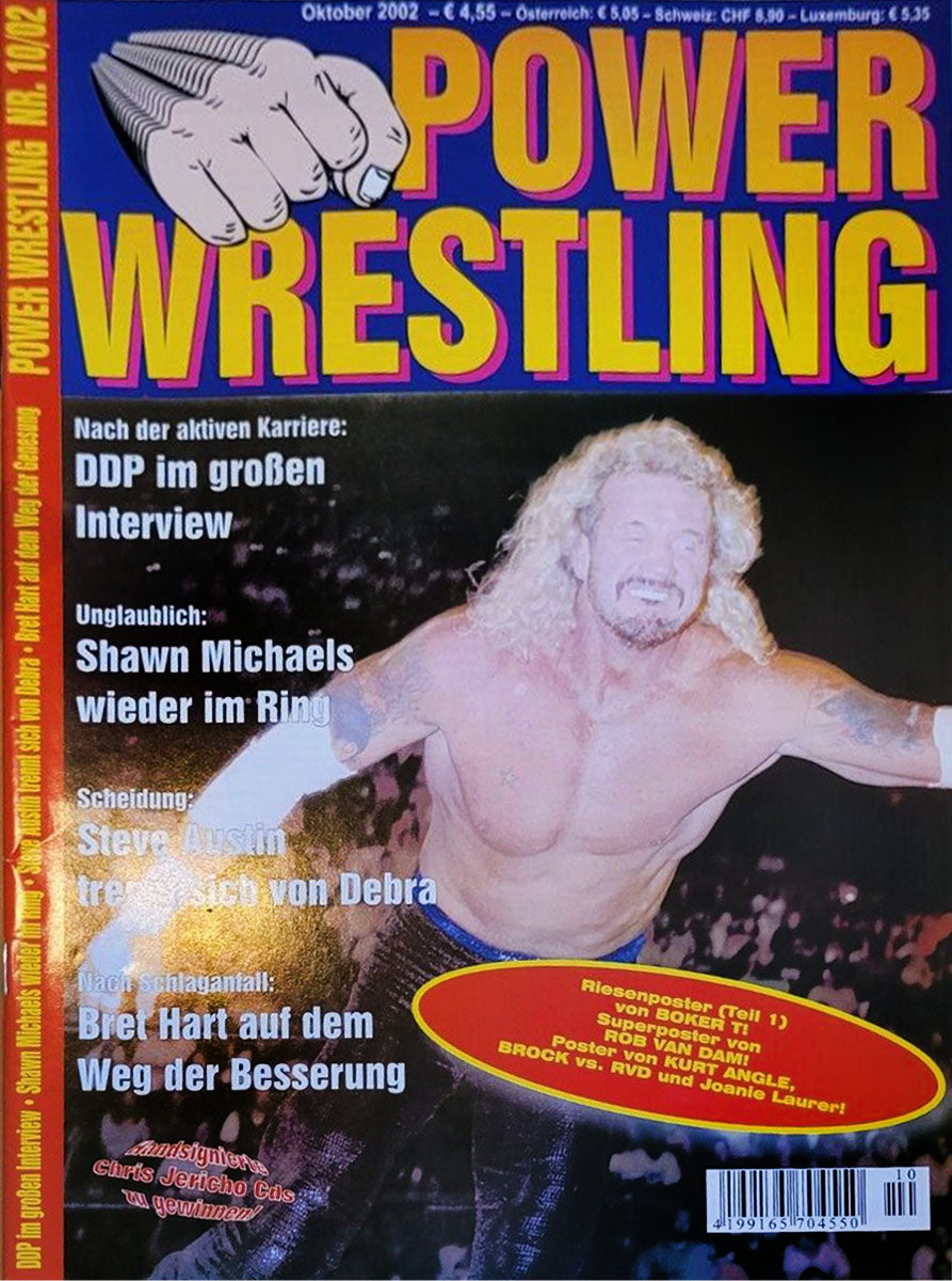 Power Wrestling Magazine October 2002 Magazine PWcatalog