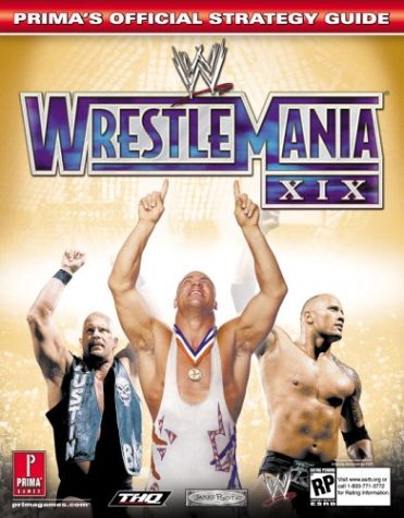 Prima Official Strategy Guide WWE WrestleMania XIX September 2003 magazine PWcatalog