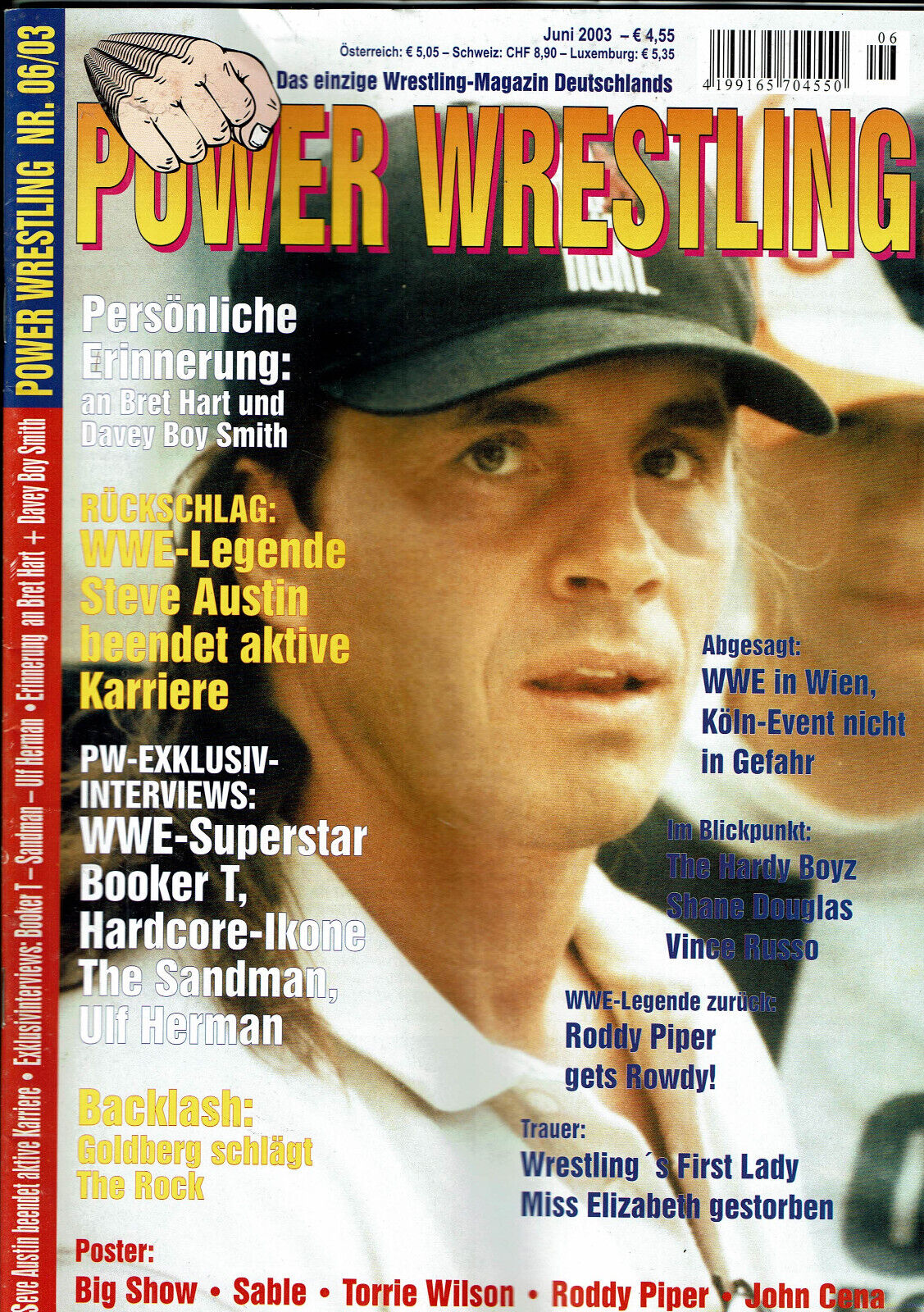 Power Wrestling Magazine June 2003 Magazine PWcatalog