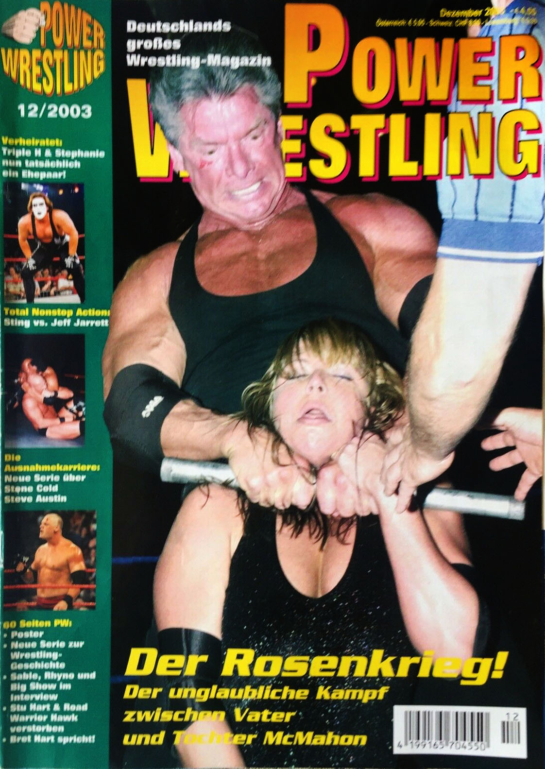 Power Wrestling Magazine December 2003 Magazine PWcatalog