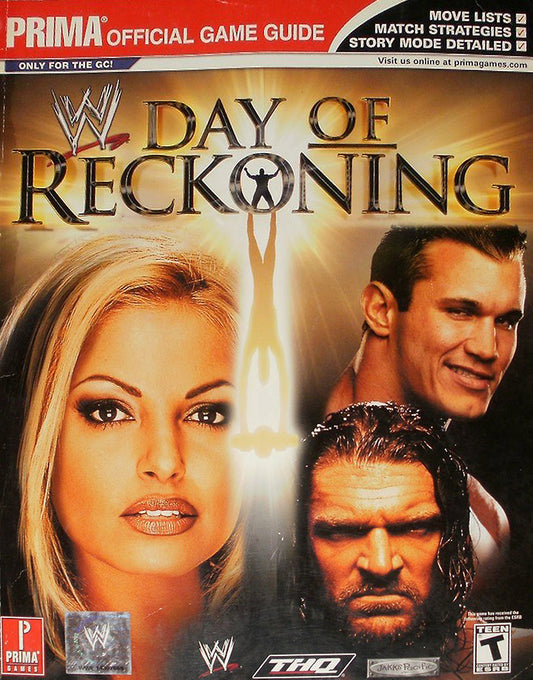 Prima Official Strategy Guide WWE Day of Reckoning 2004 magazine PWcatalog