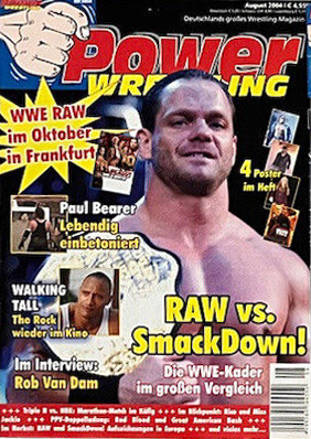 Power Wrestling Magazine August 2004 Magazine PWcatalog
