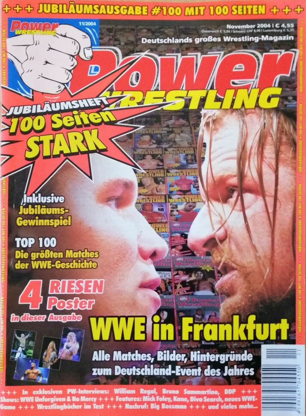 Power Wrestling Magazine November 2004 Magazine PWcatalog