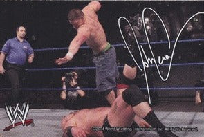 John Cena WWE Ice Cream Cut-out 2004 Good Humor PW Catalog