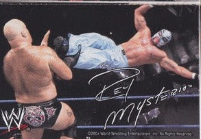 Rey Mysterio WWE Ice Cream Cut-out 2004 Good Humor PW Catalog