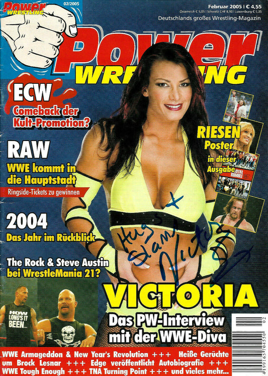 Power Wrestling Magazine February 2005 Magazine PWcatalog