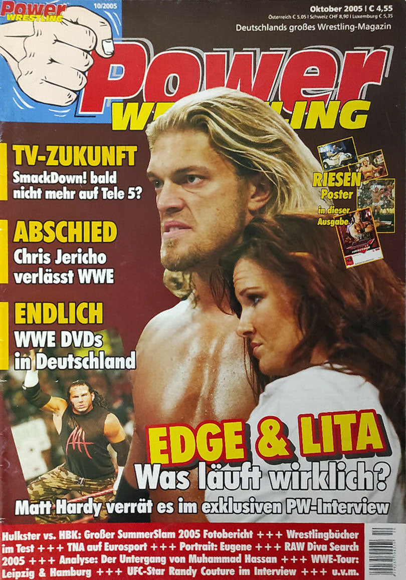 Power Wrestling Magazine October 2005 Magazine PWcatalog