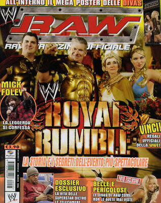 WWE Raw Magazine from Italy March 2006 Magazine PWcatalog