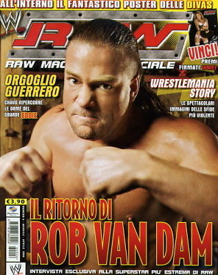 WWE Raw Magazine from Italy April 2006 Magazine PWcatalog