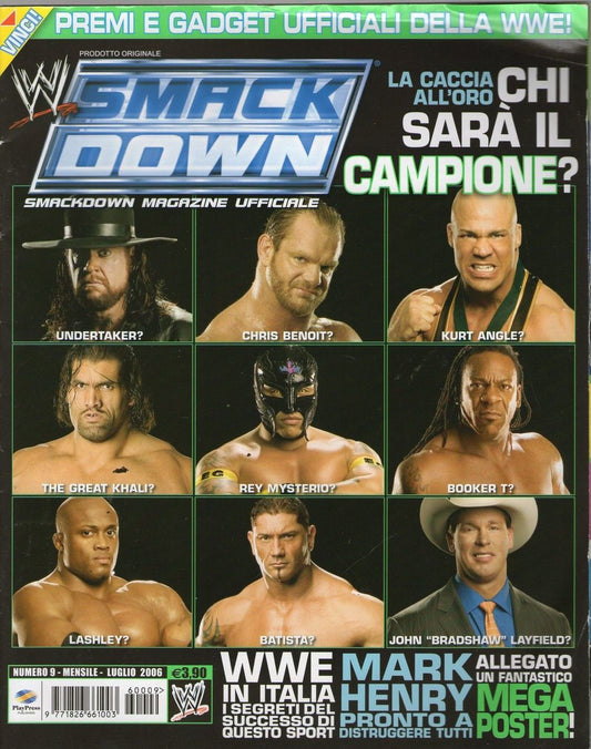 WWE Smackdown Magazine from Italy July 2006 Magazine PWcatalog