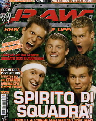 WWE Raw Magazine from Italy August 2006