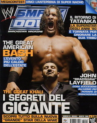WWE Smackdown Magazine from Italy August 2006 Magazine PWcatalog