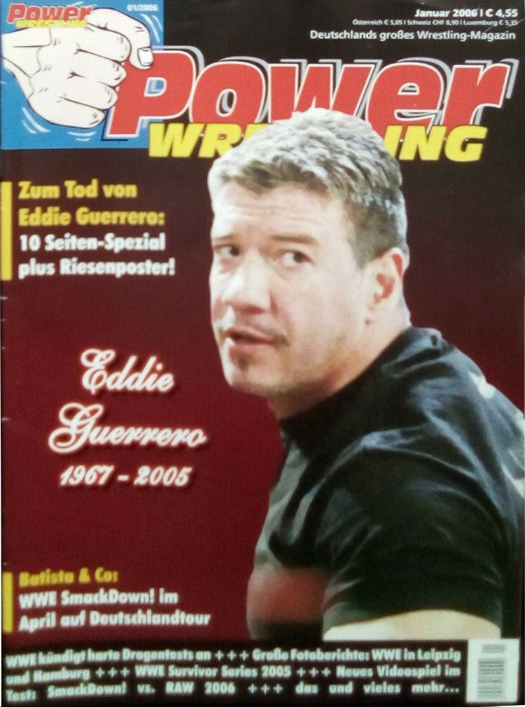 Power Wrestling Magazine January 2006 Magazine PWcatalog