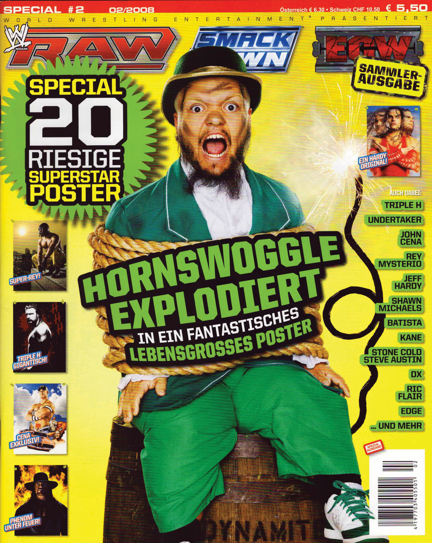 WWE Special 2 from Germany 2008 Magazine PWcatalog