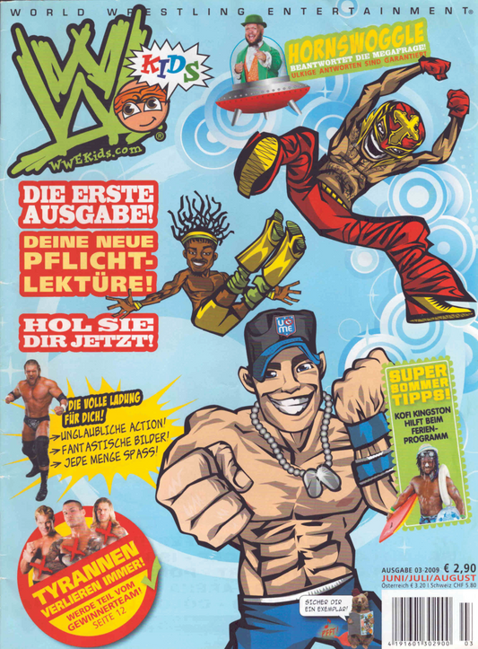 WWE Kids #1 June/July/August 2009 from Germany Magazine PWcatalog