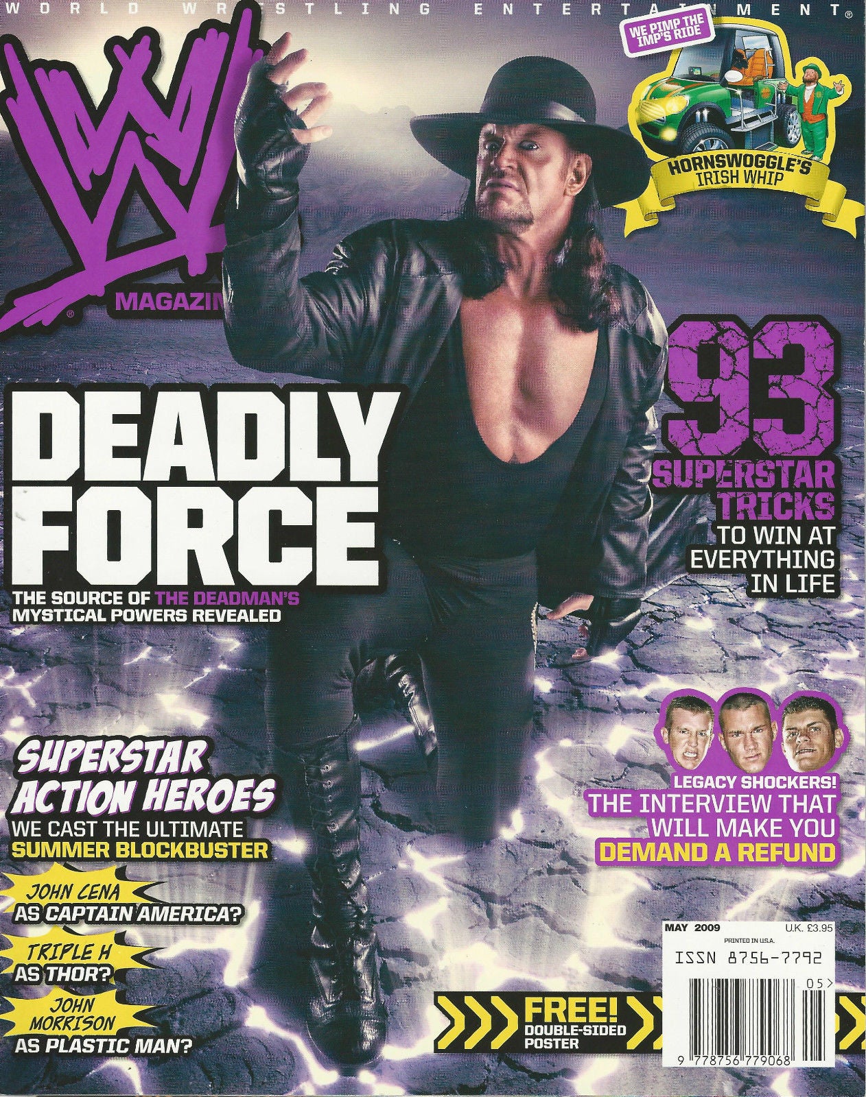 WWE Magazine May 2009 from The United Kingdom Magazine PWcatalog