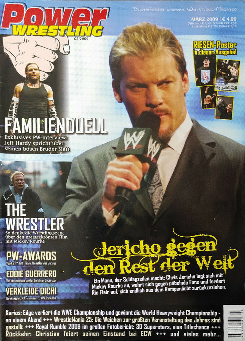 Power Wrestling Magazine March 2009 Magazine PWcatalog