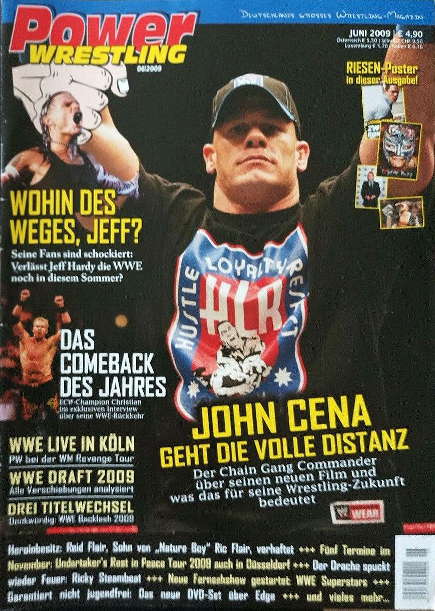 Power Wrestling Magazine June 2009 Magazine PWcatalog