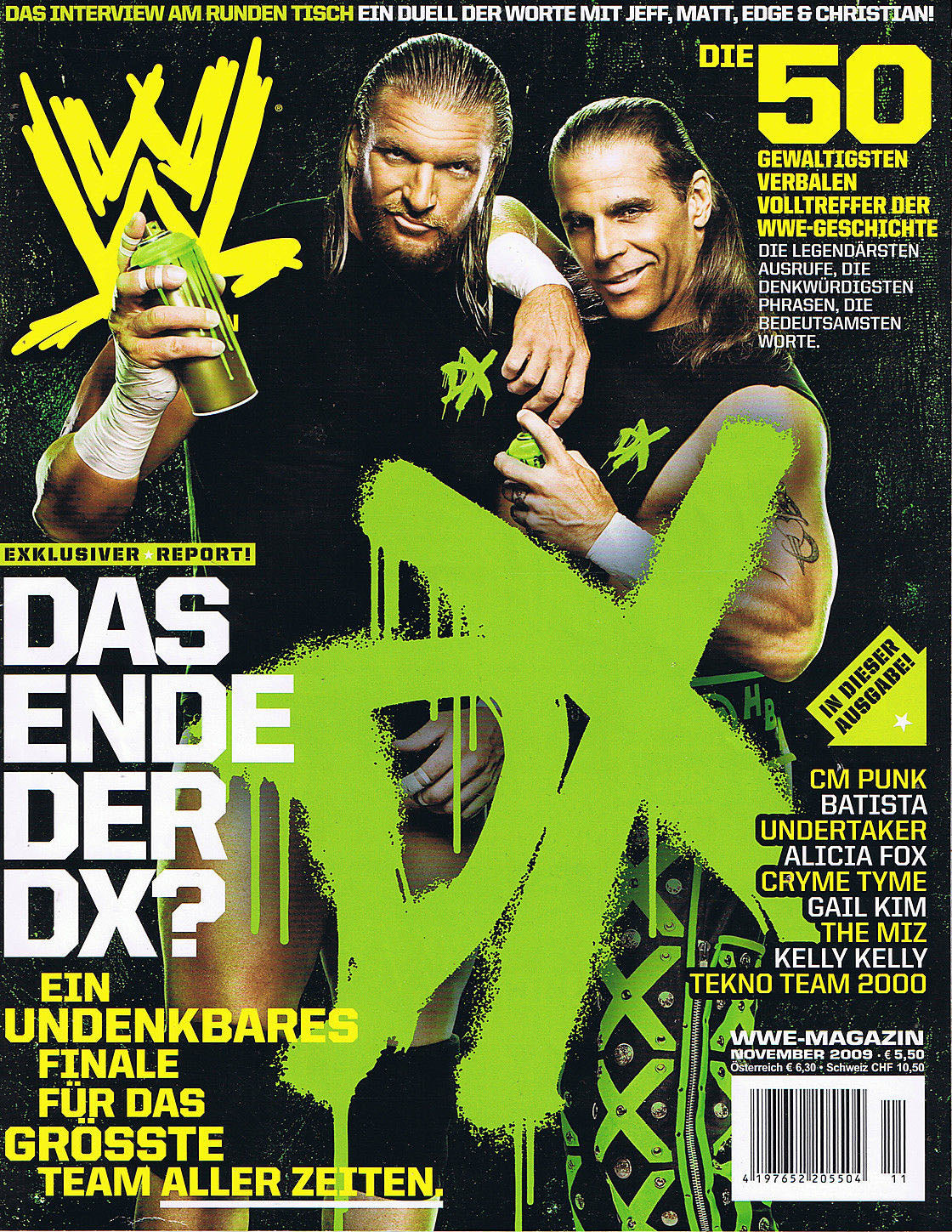 WWE Magazine November 2009 from Germany Magazine PWcatalog