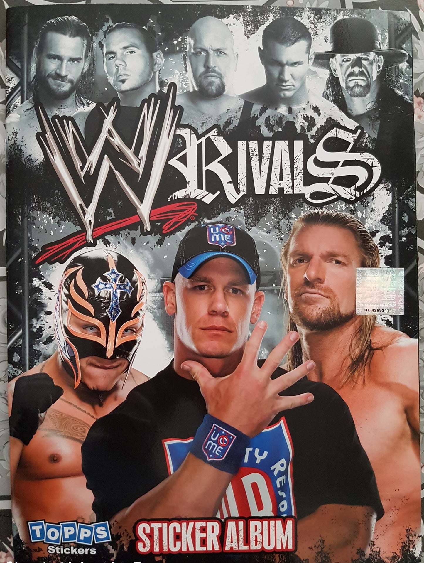 WWE Rivals Stickers Album 2009 From Germany Stickers Album PW Catalog
