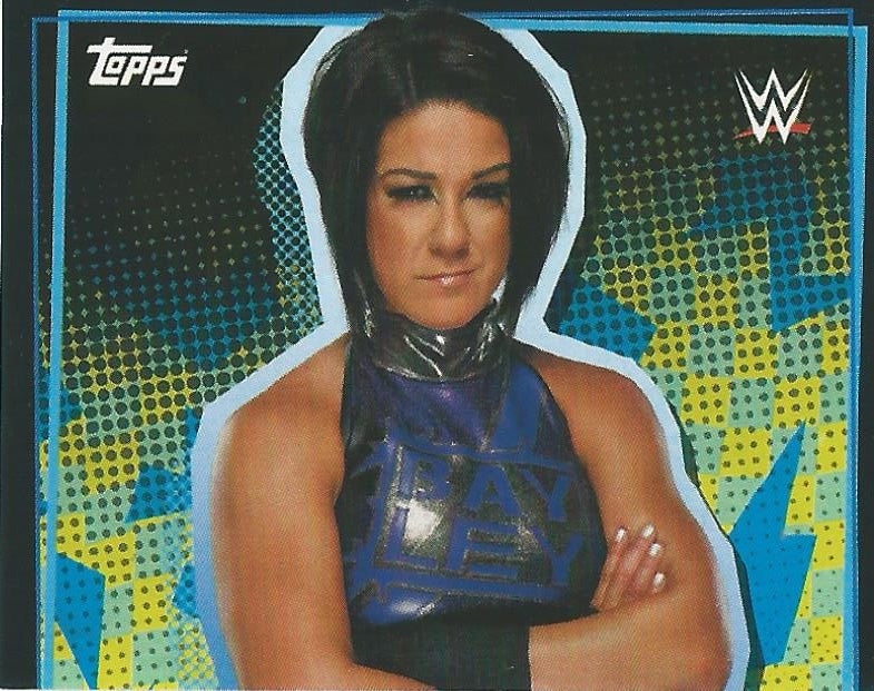 WWE Topps Road to WrestleMania Stickers 2021 Bayley #200