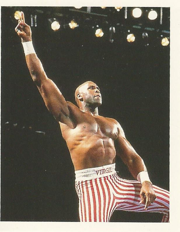 WWF Merlin Stickers 1992 Virgil #200