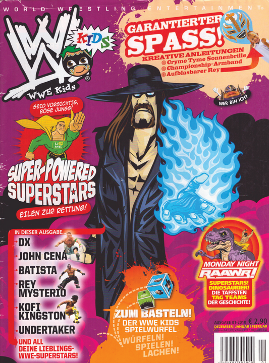 WWE Kids #3 December/January/February 2010 from Germany