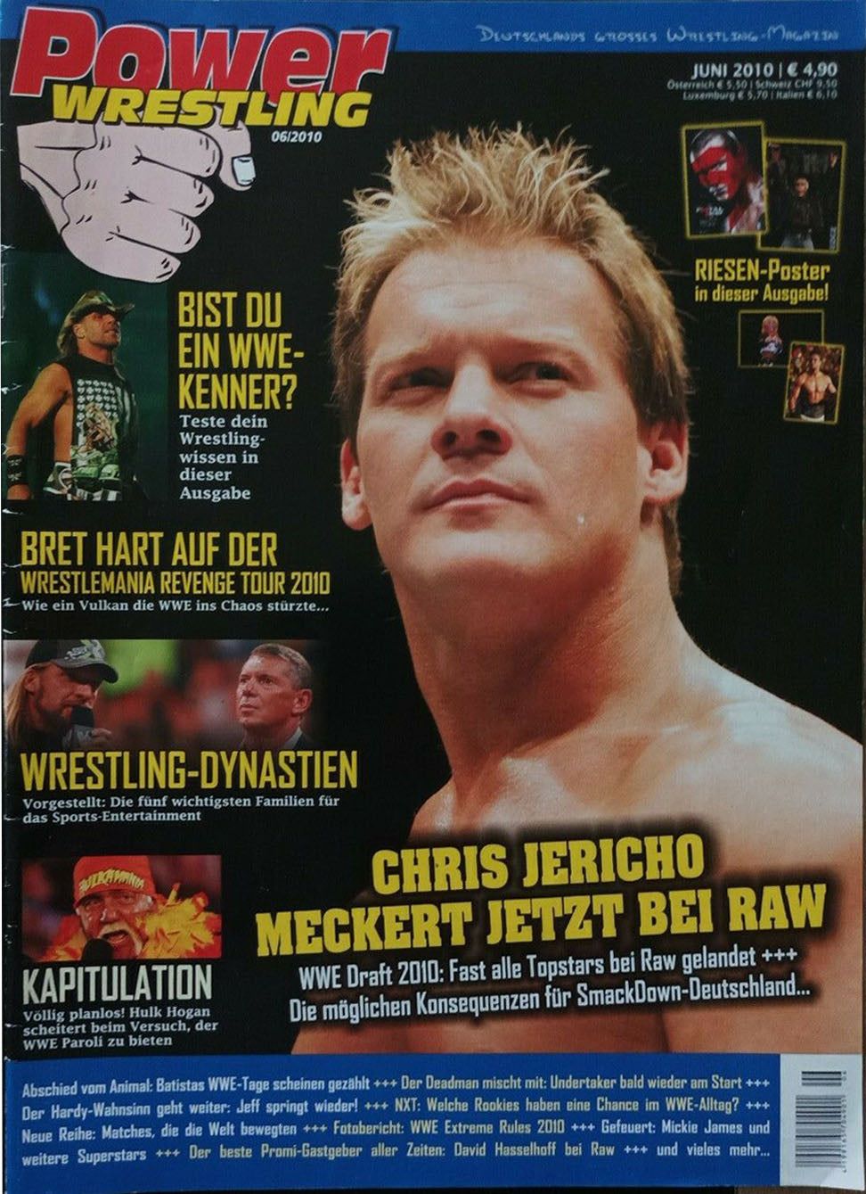 Power Wrestling Magazine June 2010 Magazine PWcatalog