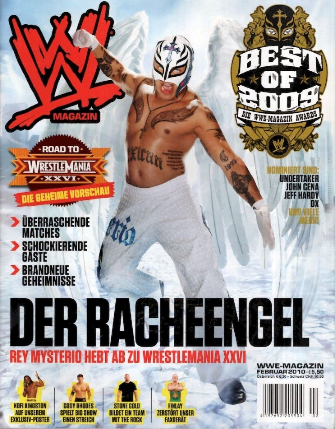 WWE Magazine February 2010 from Germany Magazine PWcatalog