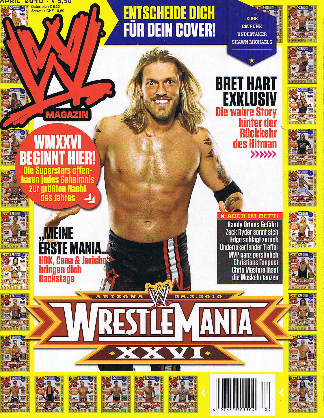 WWE Magazine April 2010 from Germany Magazine PWcatalog