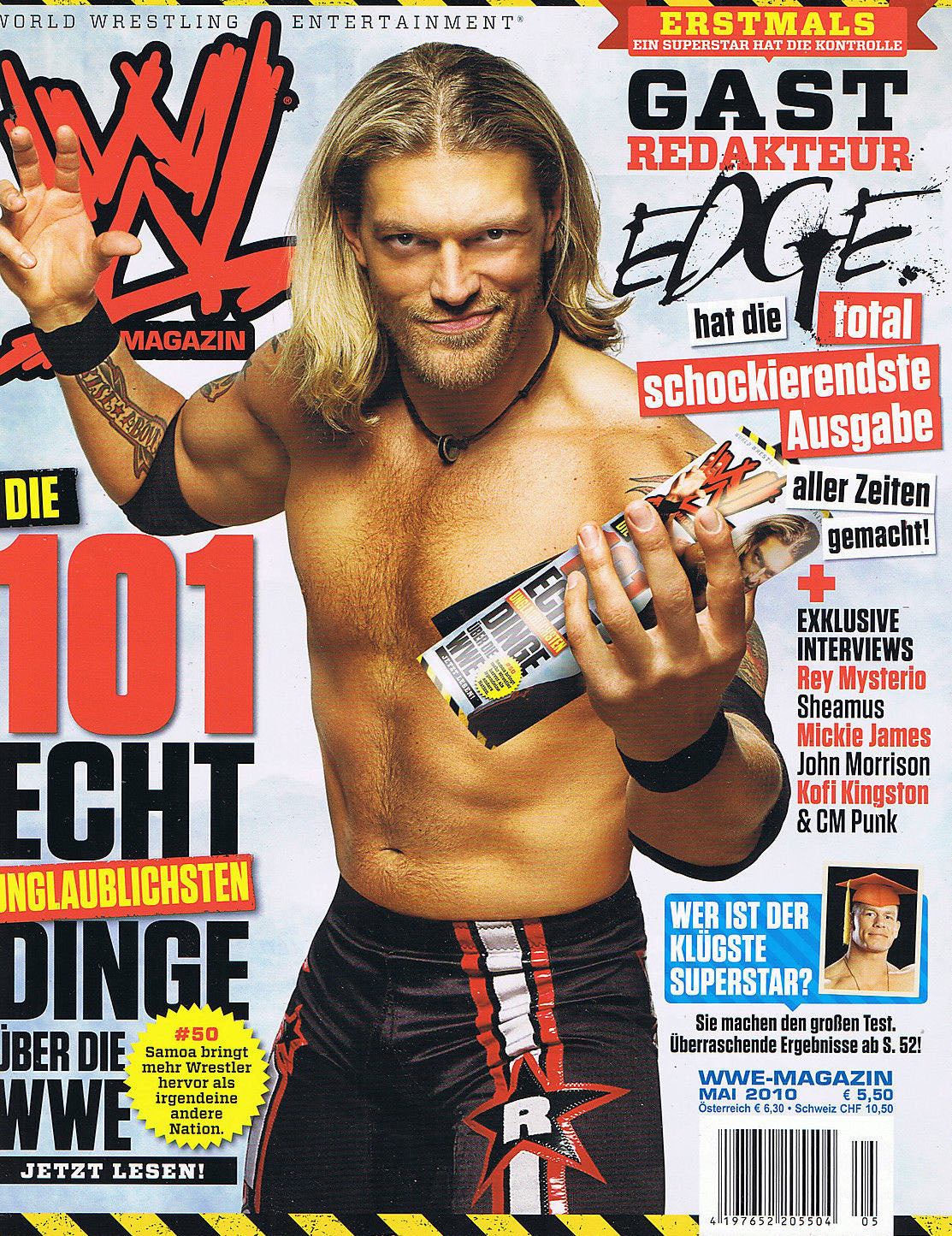 WWE Magazine May 2010 from Germany Magazine PWcatalog