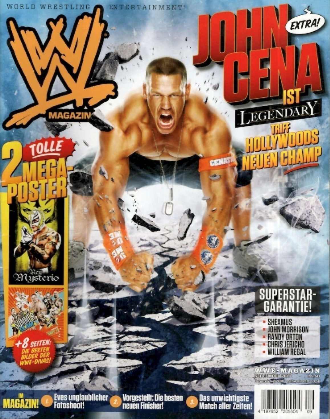WWE Magazine September 2010 from Germany Magazine PWcatalog