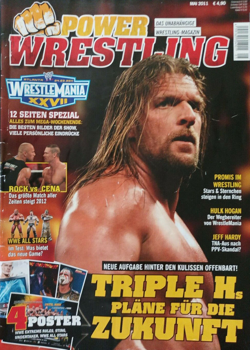 Power Wrestling Magazine May 2011 Magazine PWcatalog
