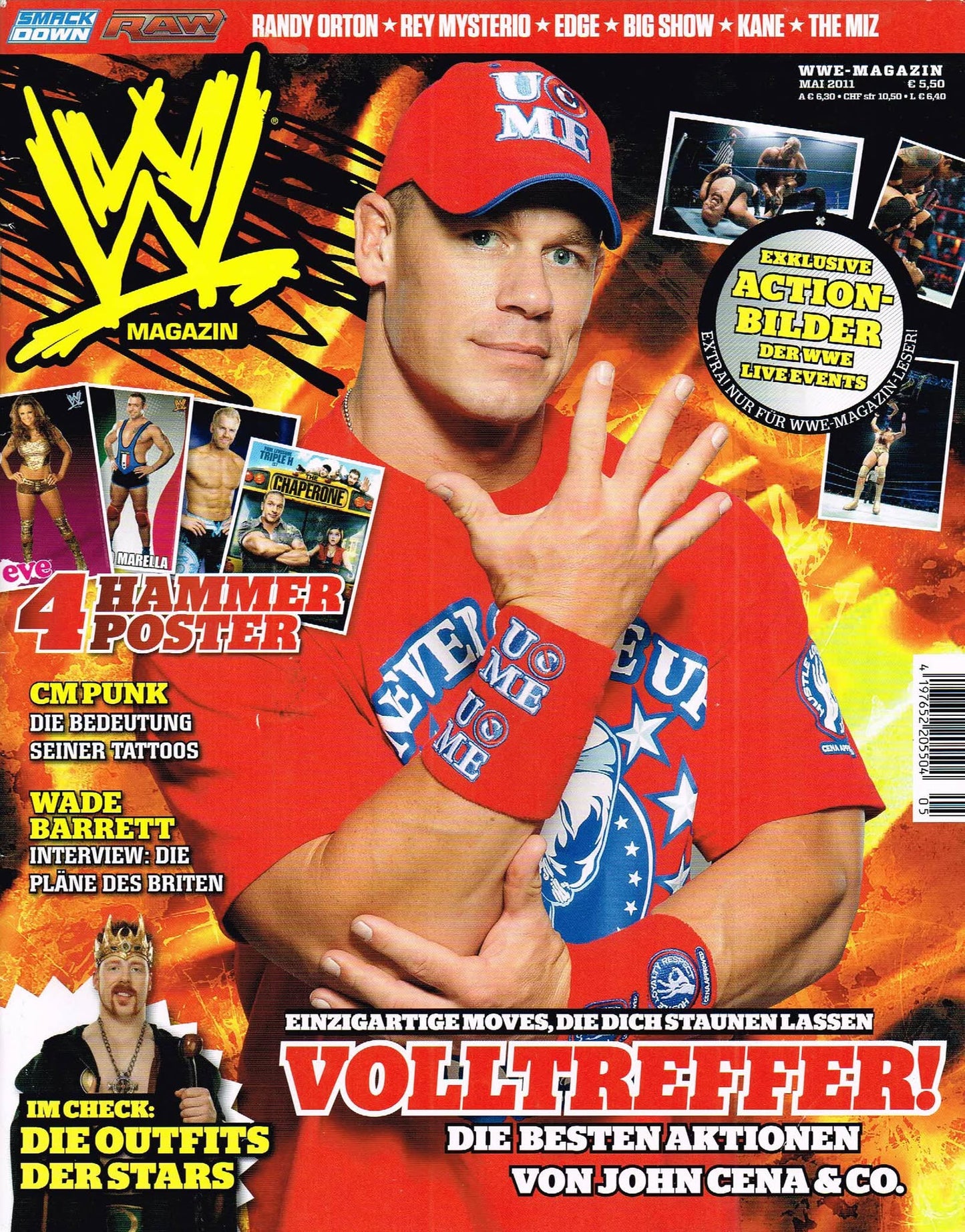 WWE Magazine May 2011 from Germany Magazine PWcatalog