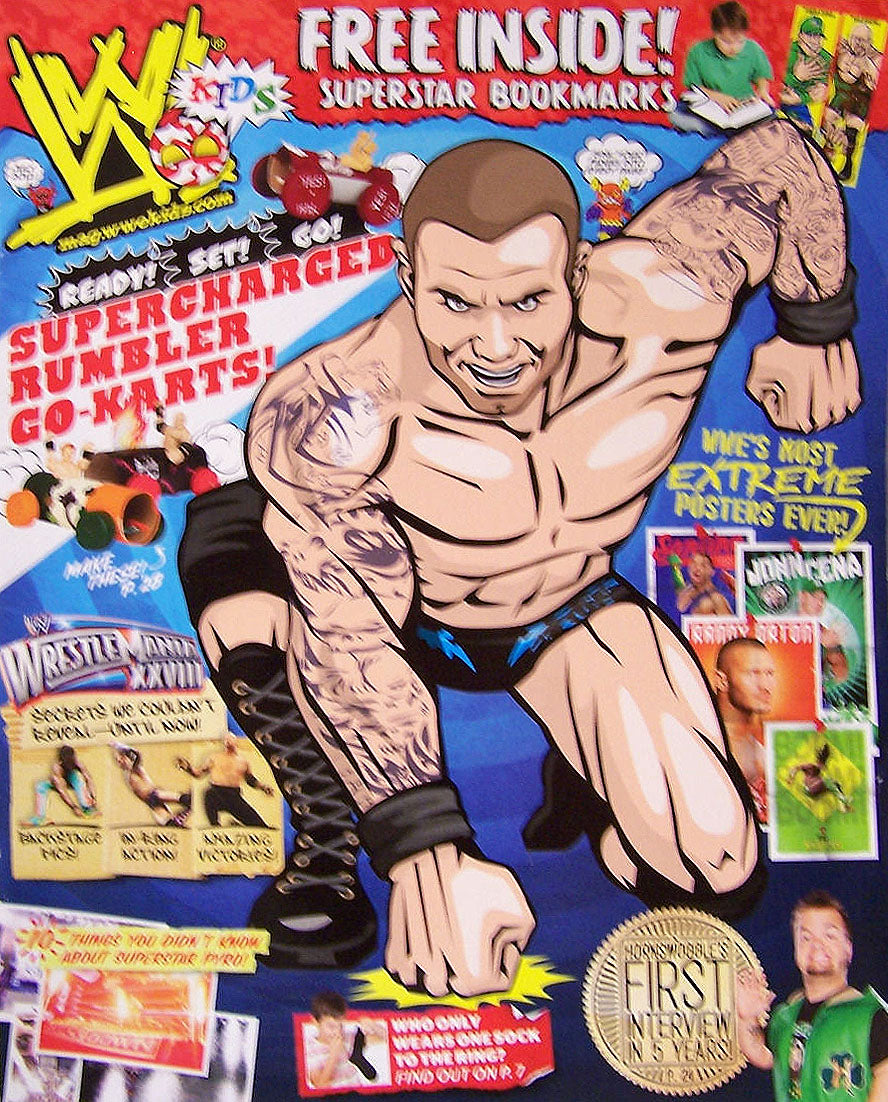 WWE Kids July 2012 Magazine PWcatalog