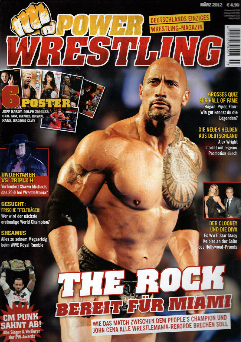 Power Wrestling Magazine March 2012 Magazine PWcatalog