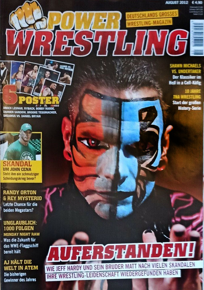 Power Wrestling Magazine August 2012 Magazine PWcatalog