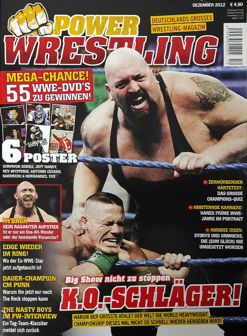 Power Wrestling Magazine December 2012 Magazine PWcatalog