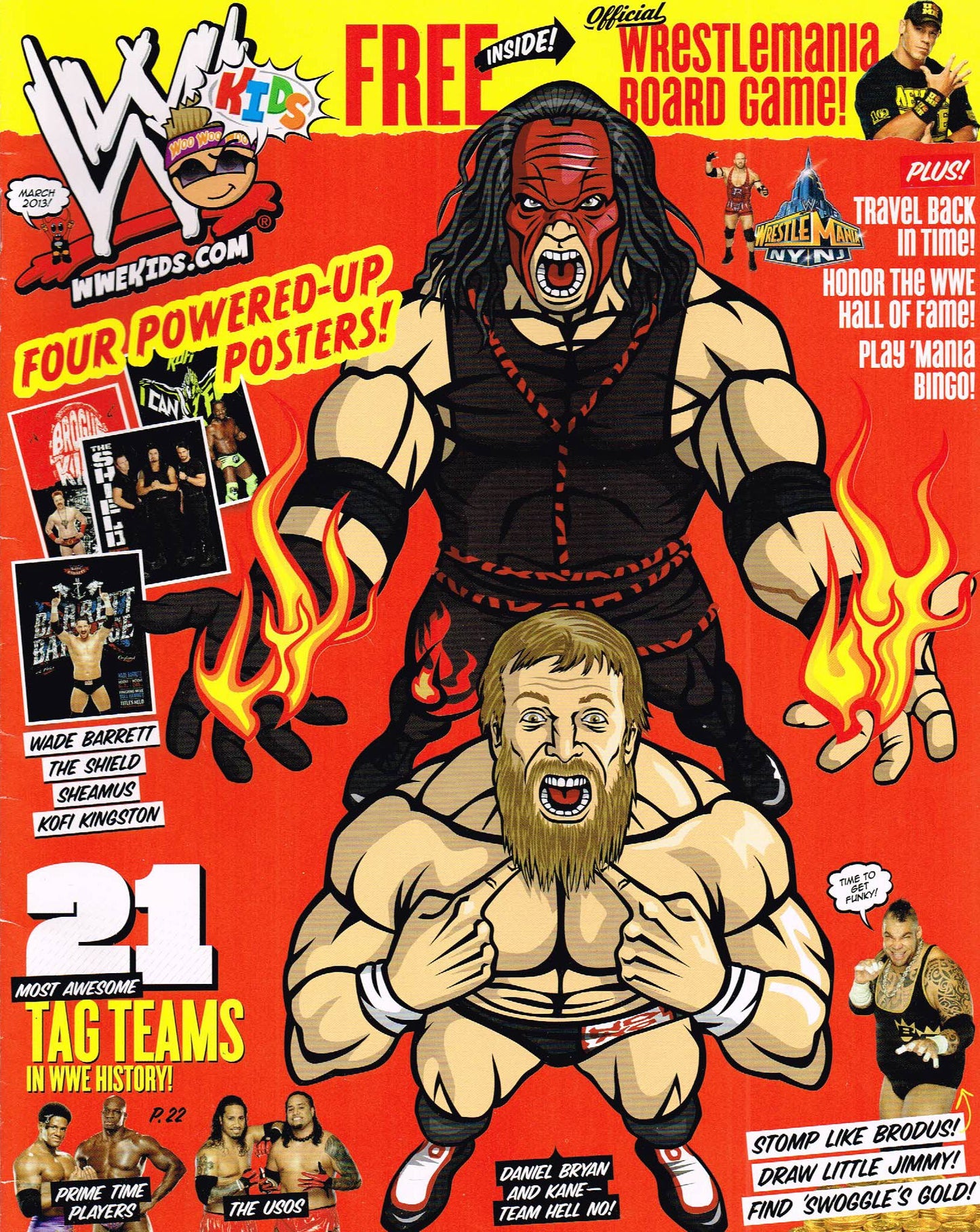 WWE Kids March 2013 Magazine PWcatalog