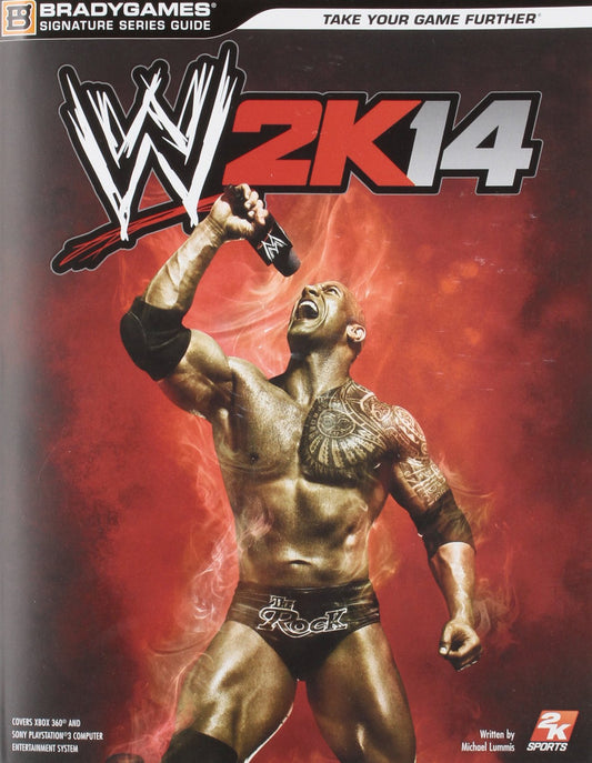 Bradygames Official Strategy Guide WWE 2K14 October 2013