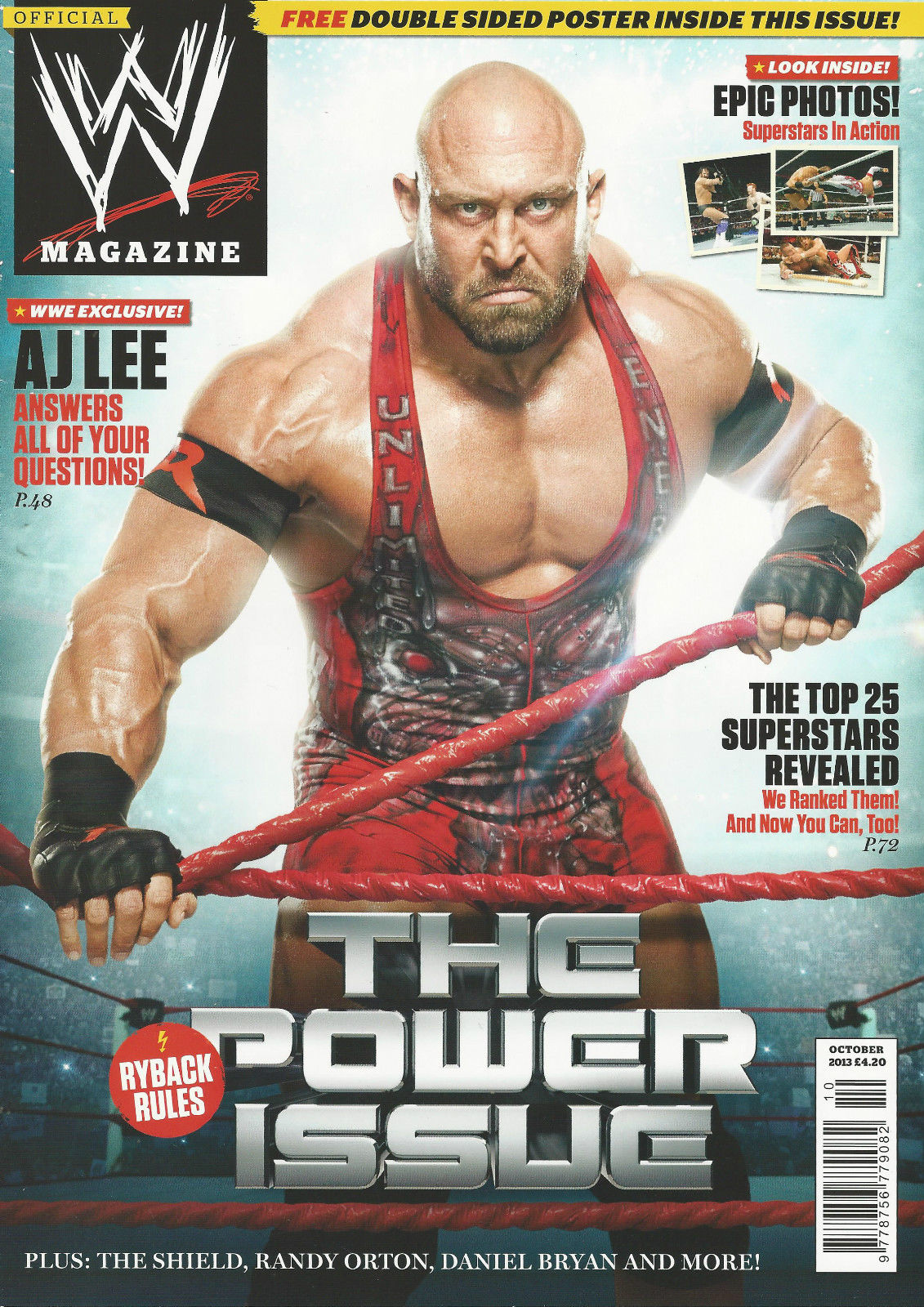 WWE Magazine October 2013 from The United Kingdom Magazine PWcatalog