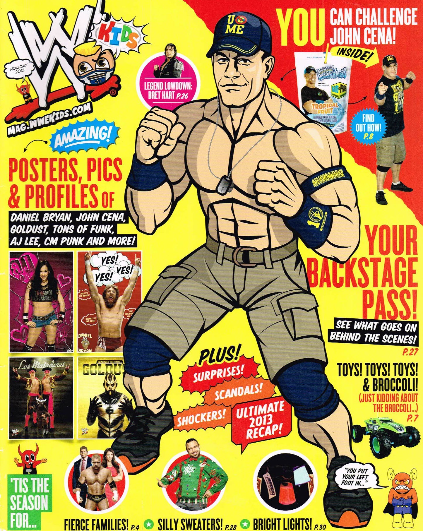 WWE Kids December 2013 Magazine PWcatalog