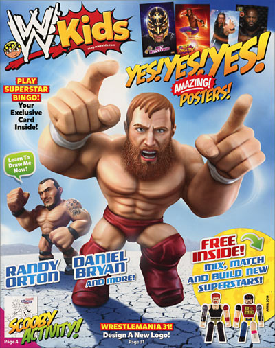 WWE Kids April 2014 Magazine PWcatalog